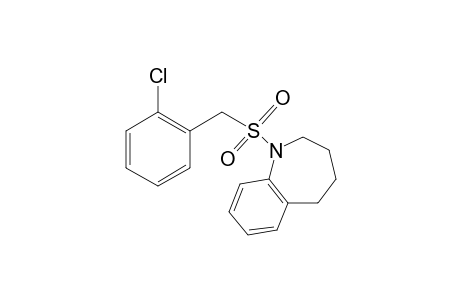 1-{[(2-chlorophenyl)methane]sulfonyl}-2,3,4,5-tetrahydro-1H-1-benzazepine