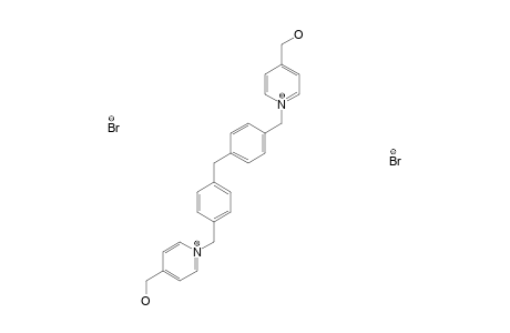 1,1'-[METHYLENEBIS-(BENZENE-1,4-DIYLMETHYLENE)]-BIS-[(4-HYDROXYMETHYL)-PYRIDINIUM]-DIBROMIDE