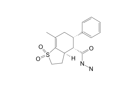 7-METHYL-5-PHENYL-2,3,3A,4,5,6-HEXAHYDRO-1-BENZOTHIOPHENE-4-CARBOHYDRAZIDE_1,1-DIOXIDE