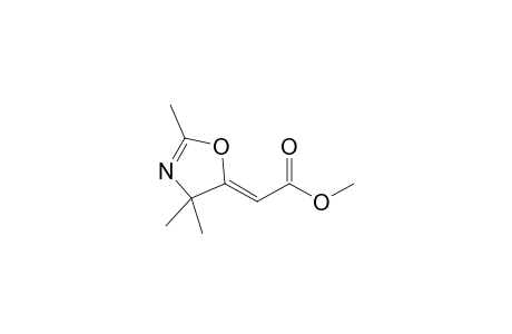 (2Z)-2-(2,4,4-trimethyl-2-oxazolin-5-ylidene)acetic acid methyl ester