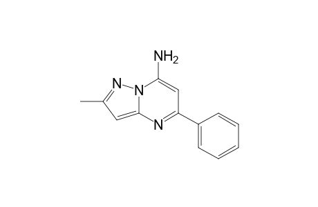 Pyrazolo[1,5-a]pyrimidine-7-amine, 2-methyl-5-phenyl-