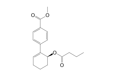 Methyl 4-[(6S)-6-butanoyloxycyclohexen-1-yl]benzoate