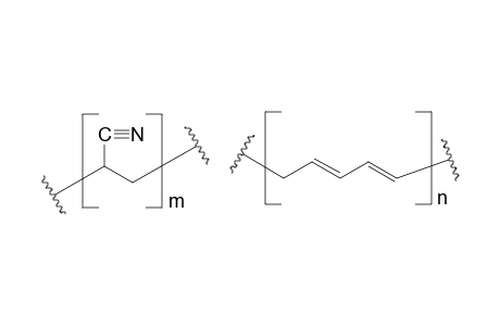 Acrylonitrile/Butadiene copolymer (33% Acrylonitrile)