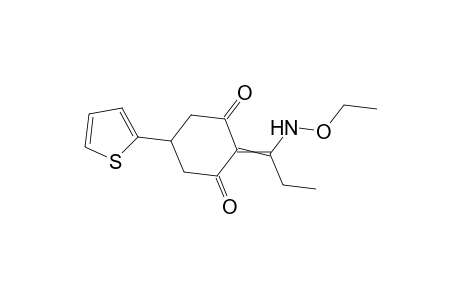 1,3-Cyclohexanedione, 2-[1-(ethoxyamino)propylidene]-5-(2-thienyl)-