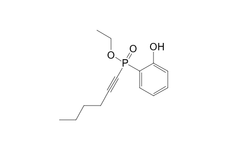 Ethyl hex-1-ynyl(2-hydroxyphenyl)phosphinate