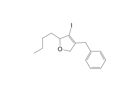 4-Benzyl-2-butyl-3-iodo-2,5-dihydrofuran