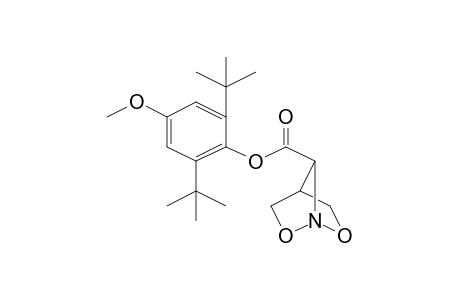 2,6-Dioxa-1-aza-bicyclo[2.2.1]heptane-7-carboxylic acid, 2,6-di-t-butyl-4-methoxy-phenyl ester