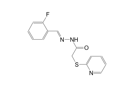N'-[(E)-(2-fluorophenyl)methylidene]-2-(2-pyridinylsulfanyl)acetohydrazide