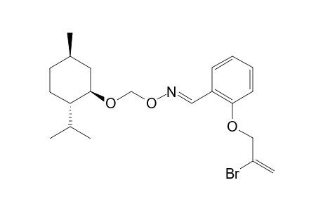 2-(2-BROMOALLYLOXY)-BENZALDEHYDE-O-((R)-METHOXYMETHOXY)-OXIME
