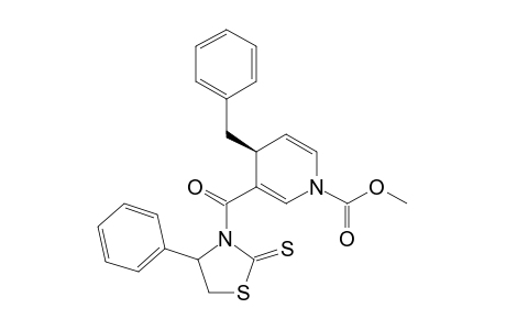 (4S,4'S)-4-Benzyl-3-(2'-thioxo-4'-phenyl-1',3'-thiazolidine-3'-carbonyl)-4H-pyridine-1-carboxylic acid methyl ester