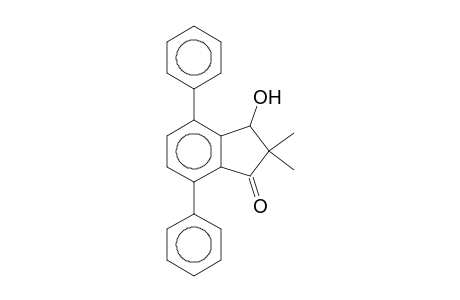 3-Hydroxy-2,2-dimethyl-4,7-diphenyl-1-indanone