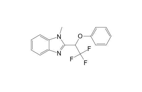 1-METHYL-2-(2,2,2-TRIFLUORO-1-PHENOXYETHYL)-1H-BENZO-[D]-IMIDAZOLE
