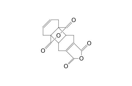 2.beta.-Tricyclo(6.4.0.0/2,7/)dodeca-4,10-diene-1,4,5,8-tetracarboxylic acid, dianhydride