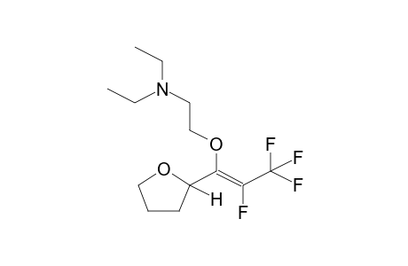 (E)-1-(2-DIETHYLAMINOETHOXY)-1-(2-TETRAHYDROFURYL)TETRAFLUOROPROPENE