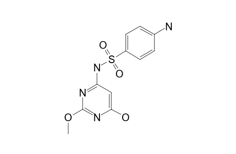 4-AMINO-N-(6-HYDROXY-2-METHOXY-4-PYRIMIDINYL)-BENZENESULFONAMIDE