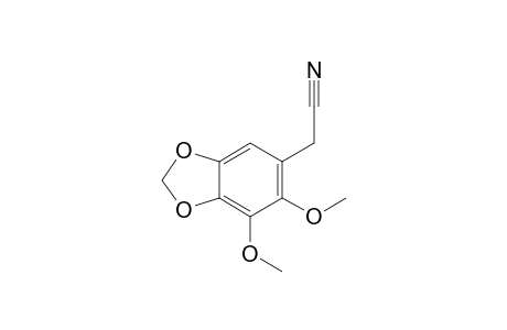2,3-Dimethoxy-4,5-methylenedioxyphenylacetonitrile