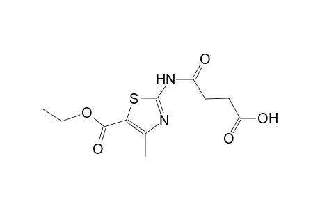 4-{[5-(ethoxycarbonyl)-4-methyl-1,3-thiazol-2-yl]amino}-4-oxobutanoic acid