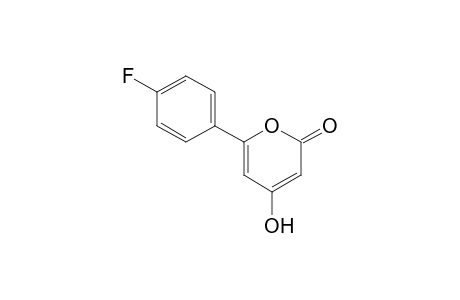 4-Hydroxy-6-(4-fluorophenyl)-2-pyranone