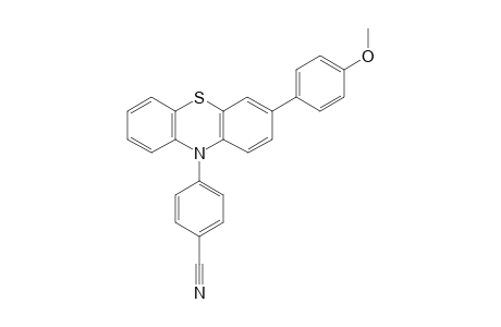 4-(3-(4-Methoxyphenyl)-10H-phenothiazin-10-yl)benzonitrile