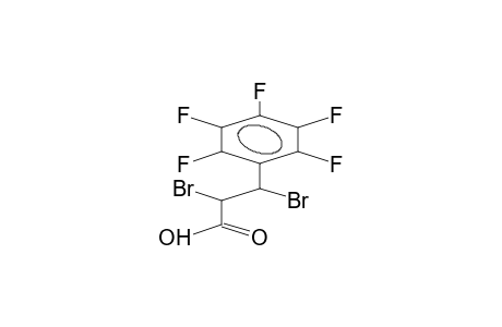 2,3-DIBROMO-3-(PENTAFLUOROPHENYL)PROPIONIC ACID