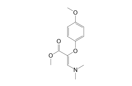 Methyl (Z)-2-(4-methoxyphenoxy)-3-(dimethylamino)acrylate
