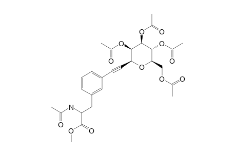 N-ACETYL_3-C-(3,7-ANHYDRO-4,5,6,8-TETRA-O-ACETYL-1,1,2,2-TETRADEHYDRO-1,2-D-GLYCERO-D-GALACTOOCTITYL)-DL-PHENYLALANINE_METHYLESTER;MIXTURE