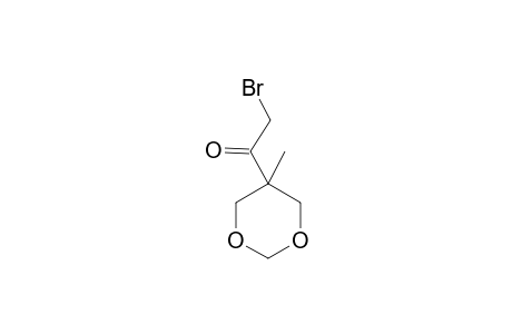 Ethanone, 2-bromo-1-(5-methyl-1,3-dioxan-5-yl)-