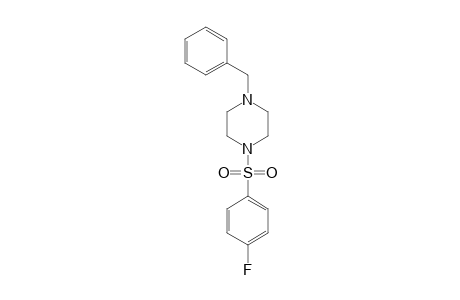 Piperazine, 1-benzyl-4-(4-fluorophenylsulfonyl)-