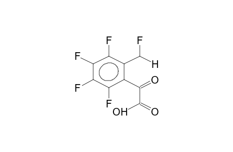 3,4,5,6-TETRAFLUORO-2-FLUOROMETHYLPHENYLGLYOXYLIC ACID