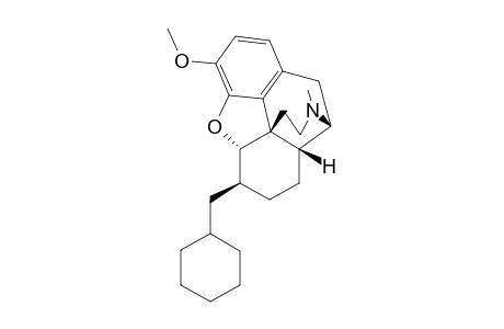 6-BETA-(CYCLOHEXYLMETHYL)-7,8-DIHYDRO-6-DEOXYCODEINE