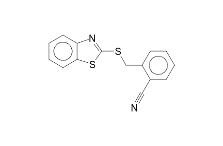 2-(1,3-benzothiazol-2-ylsulfanylmethyl)benzenecarbonitrile