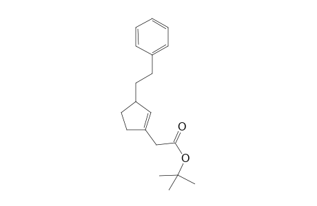 (3-Phenethyl-cyclopent-1-enyl)-acetic acid tert-butyl ester