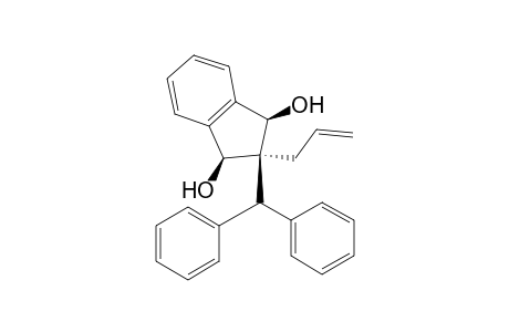 cis-trans-2-(Diphenylmethyl)-2,3-dihydro-2-allyl-1H-indene-1,3-diol