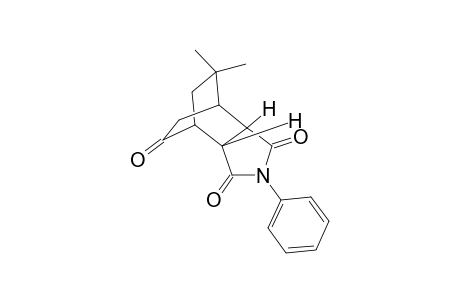 (3aR*,4R*,7R*,7aS*)-3a,46,7,7a-Pentahydro-8,8-dimethyl-2-phenyl-4,7-ethanoisoindole-1,3,5-dione