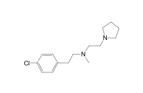 3-Azapentane, N-methyl-5-[4-chlorophenyl]-1-[pyrrolidin-1-yl]-