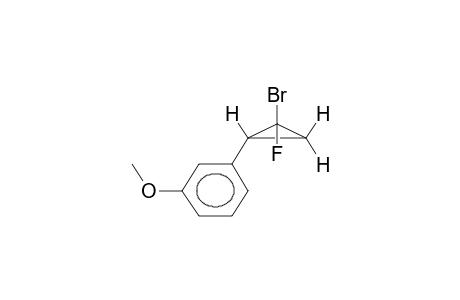 ANTI-1-BROMO-1-FLUORO-2-(3-METHOXYPHENYL)CYCLOPROPANE