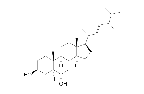 (22E,24S)-24-Methyl-5.alpha.-cholesta-7,22-diene-3.beta.,6.alpha.-diol