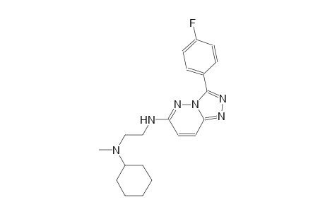 1,2-ethanediamine, N~1~-cyclohexyl-N~2~-[3-(4-fluorophenyl)[1,2,4]triazolo[4,3-b]pyridazin-6-yl]-N~1~-methyl-