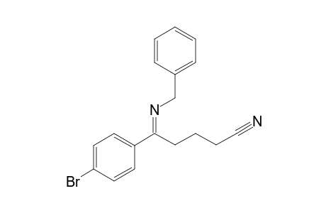 5-(Benzylimino)-5-(4-bromophenyl)pentanenitrile