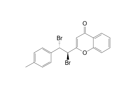 2-[1,2-DIBROMO-2-(4-METHYLPHENYL)-ETHYL]-CHROMONE
