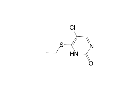 5-Chloro-4-(ethylsulfanyl)-2(1H)-pyrimidinone