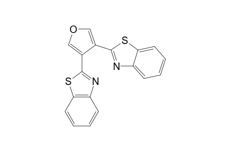 3,4-bis-(2-benzothiazolyl)furan