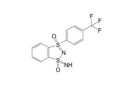 1-Imino-3-[4-(trifluoromethyl)phenyl]-1H-1.lambda.4-benzo[d][1,3,2]dithiazole 1,3-dioxide