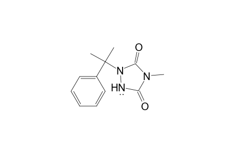 1,2,4-Triazolidin-1-yl, 4-methyl-2-(1-methyl-1-phenylethyl)-3,5-dioxo-