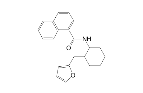 Naphthalene-1-carboxylic acid (2-furan-2-ylmethyl-cyclohexyl)-amide