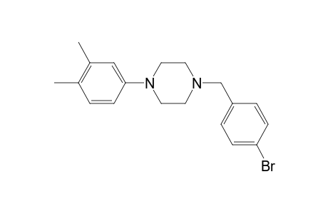 1-(4-Bromobenzyl)-4-(3,4-dimethylphenyl)piperazine