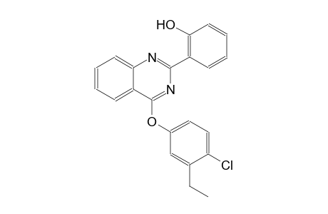 2-[4-(4-chloro-3-ethylphenoxy)-2-quinazolinyl]phenol