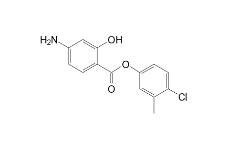 4-aminosalicylic acid, 4-chloro-m-tolyl ester