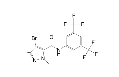 N-[3,5-bis(trifluoromethyl)phenyl]-4-bromo-1,3-dimethyl-1H-pyrazole-5-carboxamide