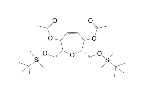 meso-3,6-Diacetoxy-2,7-bis[(tert-butyldimethylsiloxy)methyl]-4,5-didehydrooxepane